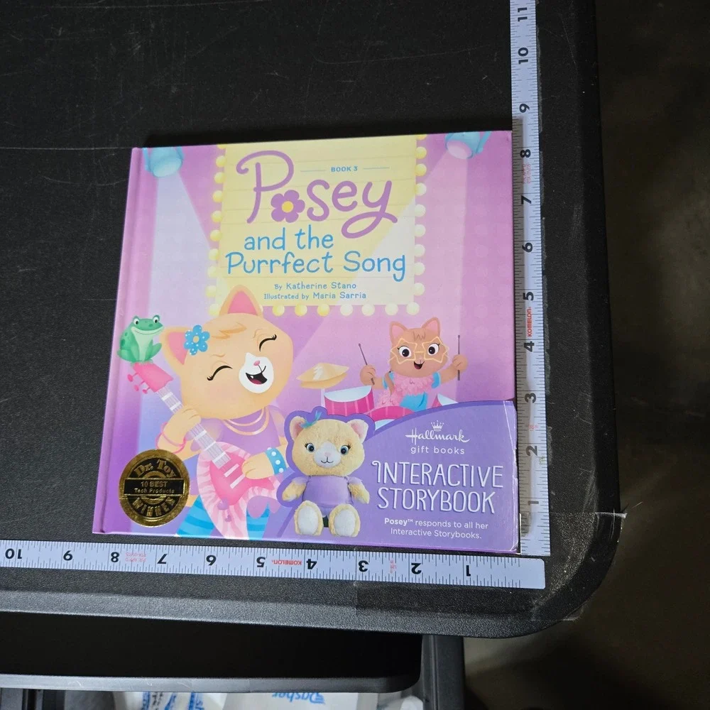 Hallmark Posey and the Purrfect Song Interactive Storybook Hardcover Book 3